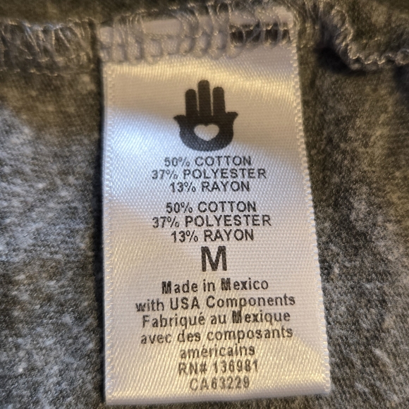 Spiritual Gangster Grey And Yellow Tank - Medium - Be Kind To Yourself - Picture 8 of 8